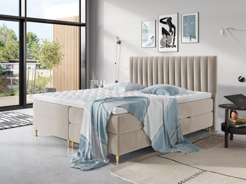 ELEGANCE Dobbeltseng med sengegavl