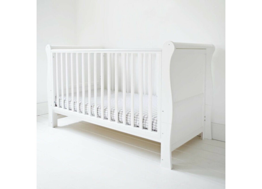 Woodies NOBLE BED WHITE - 2 i 1 tremmeseng - Outlet #1