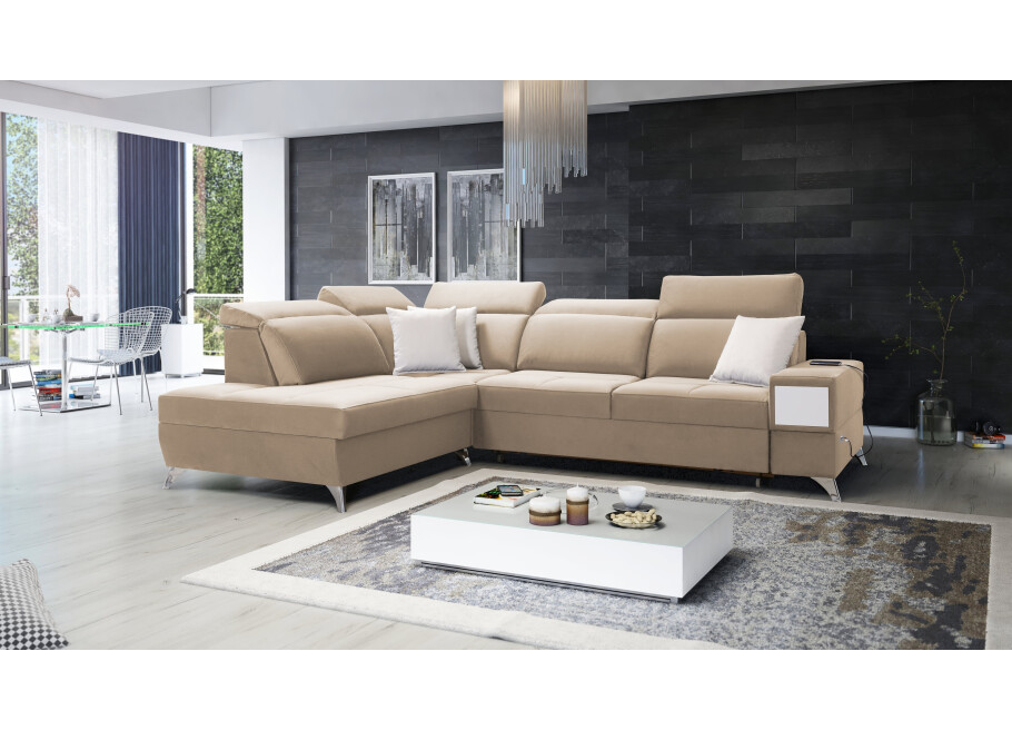 DEUS Hjørnesofa med chaiselong | design selv #1