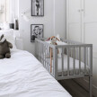 Woodies STAR DUST crib - grey #1