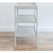 Puslebord/Reol med 2 hylder WOODIES - grey #1