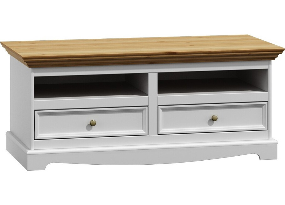 BELLUNO ELEGANTE TV Bord II Massivt Træ #1