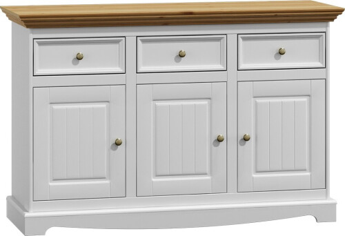 BELLUNO ELEGANTE Kommode III Massivt Træ