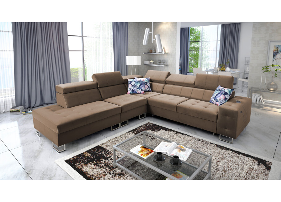 HILTON II Sovesofa med chaiselong #1
