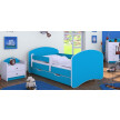 MODERNO 4KIDS SENG I BLÅ MED STOR UNDERSKUFFE - LIGGEMÅL 190 X 90 CM #1