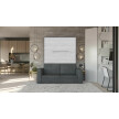 Invento vægseng 140 Lodret med sofa og LED #1