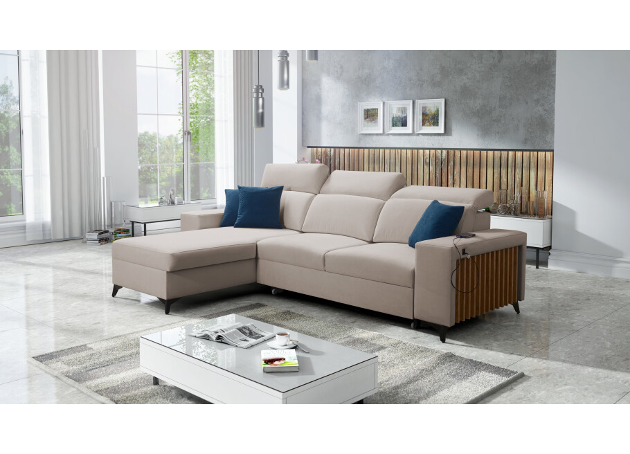BARTONE Sofa med chaiselong #1