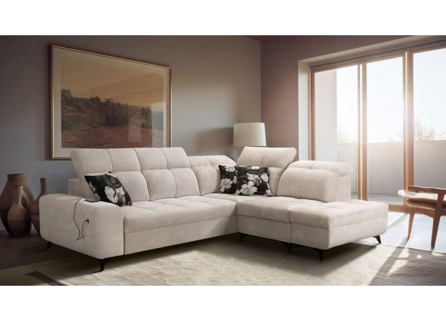 GOLDEN Chaiselong sovesofa #1