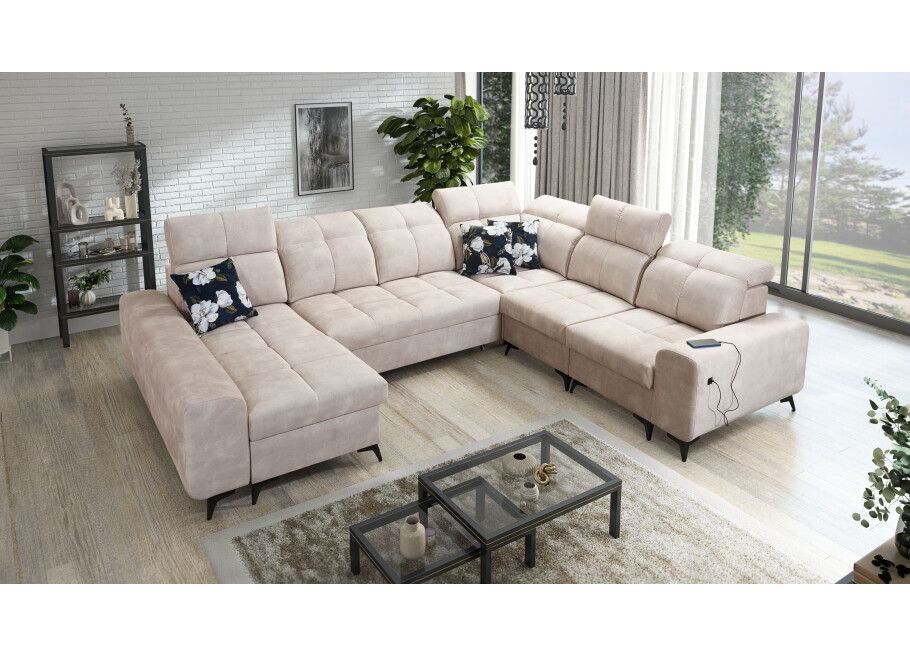 GOLDEN MAXI U-Sofa #1