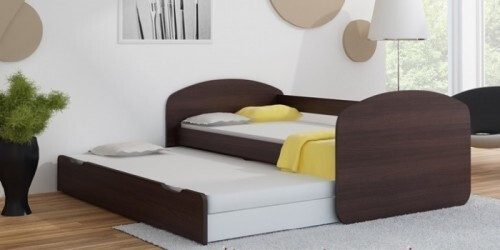 MODERNO 4KIDS  DUO 180 CM UDTRÆKSSENG I WENGE - Outlet